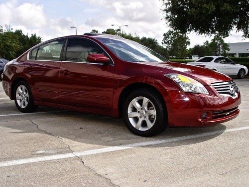 2008  nissan altima sl 4dr sedan i4 cvt 2.5 sl leather sunroof no reserve 09