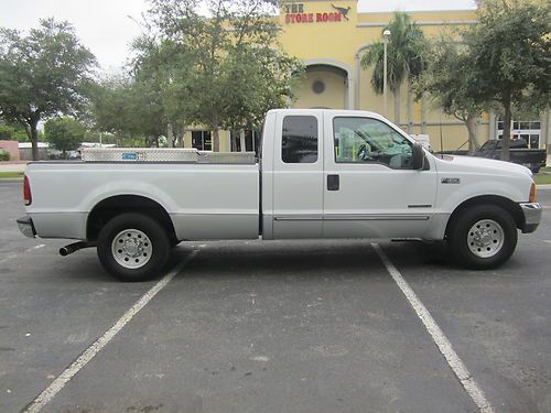 1999 ford f350 super cab 7.3l diesel clean car fax florida truck make offer!!