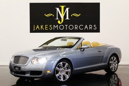 2008 continental gtc, 21k miles, highly optioned, 1-owner california car!!