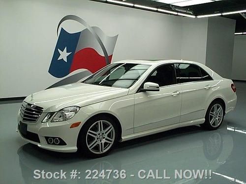 2010 mercedes-benz e350 p1 sunroof nav rear cam 39k mi texas direct auto