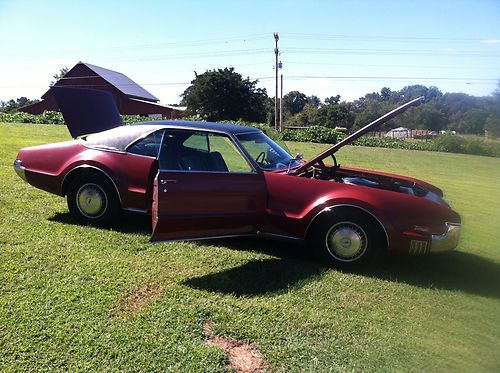 1967 oldsmobile toronado 425 v8 2 door olds 66 68 rare runs automatic auto