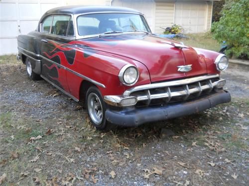 1954 chevy bel air 2-door hardtop rat-rod