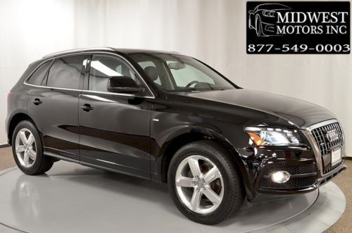 2012 audi q5 premium plus black navigation s line pkg one owner 2011 2013