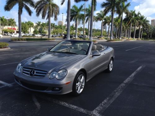 2006 mercedes-benz clk350  clk 350 cabriolet convertible 52k very clean loaded