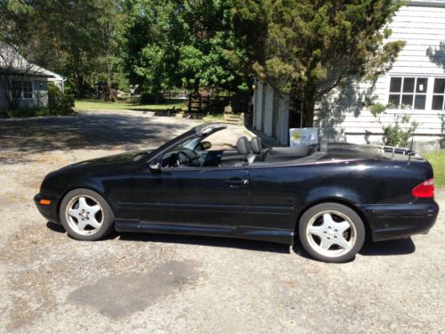 Black/leather 2001 clk 430, low miles, amg wheels, winter package