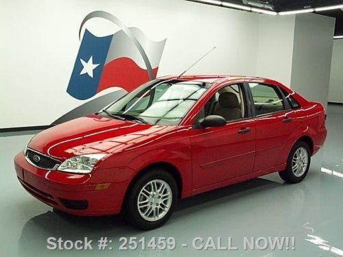 2007 ford focus zx4 se sedan automatic alloy wheels 68k texas direct auto