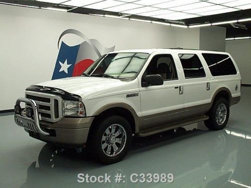 2005 ford excursion eddie bauer dvd ent 20&#034; wheels 70k texas direct auto