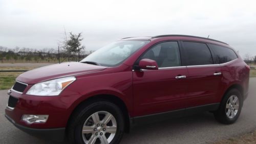 2012 chevrolet traverse lt2 awd 3rd row navigation rear cam - free shipping