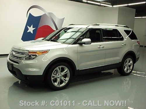 2013 ford explorer ltd sunroof nav htd leather 20&#039;s 14k texas direct auto