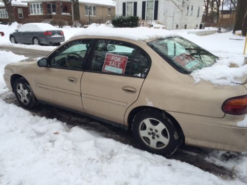 2005 4dr/4cyl chevy malibu classic