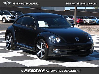 2013 volkswagen beetle turbo manual black 7600 miles