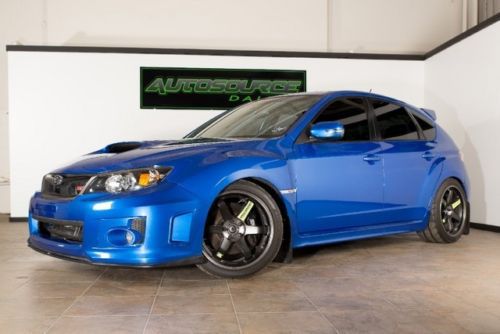 2011 wrx sti wagon wb blue manual volk te37 nitto nt05