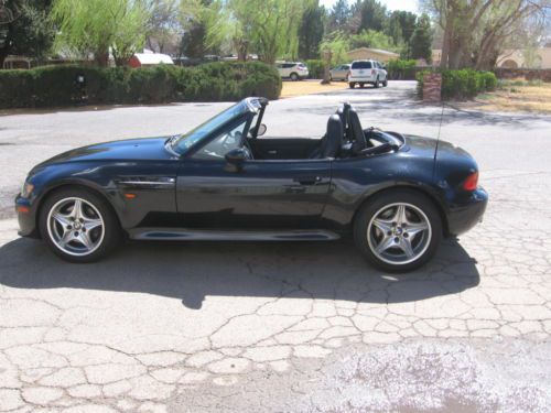 1998 bmw  m-roadster 3.2 liter convertible triple black scca sport luxury z-3 z4