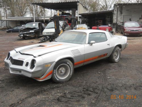 1979 chevrolet z28 camaro parts car