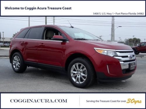 2013 ford edge leather seats heated front seats rear camera plus more!!!!