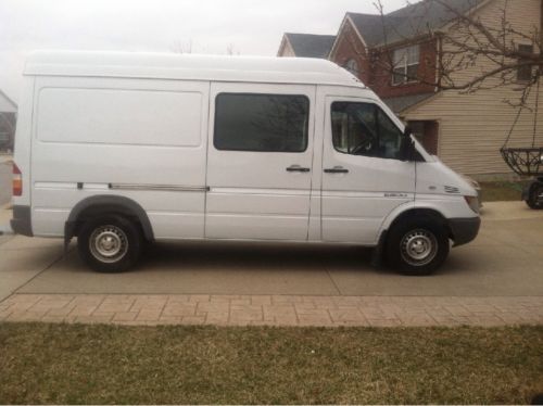 Dodge sprinter with dog grooming station with water supply, vacuum, etc.