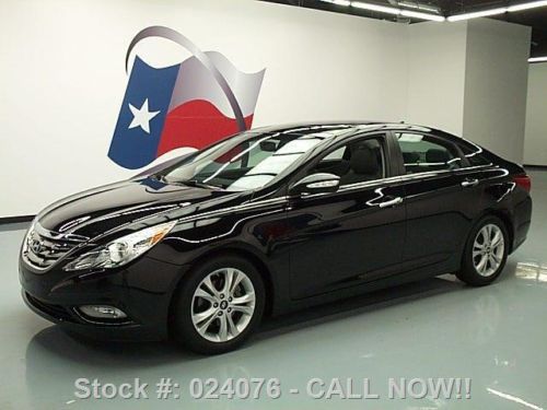 2011 hyundai sonata ltd heated leather sunroof 35k mi texas direct auto