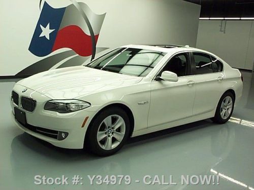 2013 bmw 528i sedan turbo auto sunroof nav xenons 33k texas direct auto