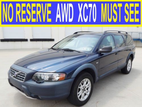 No reserve xc70 awd t5 v50 v70 xc90 cross country s80 s40 4x4 00 01 02 03 wagon