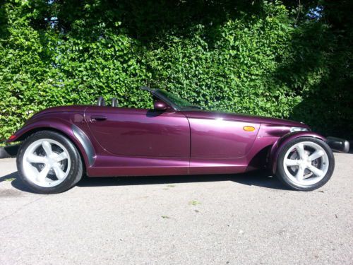 Absolute mint condition. original purple. 4,600 miles. original owner.