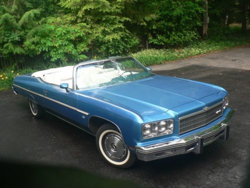 1975 chevrolet caprise convertible