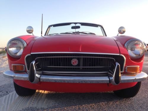 1971 mgb chrome bumper, new interior, fresh paint, rebuilt engine