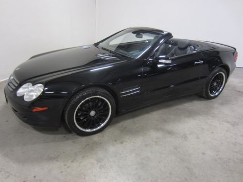 03 mercedes-benz sl500 convertible hard top 5.0l v8 auto rwd leather 80+pics