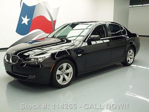 2008 bmw 528i sedan heated seats sunroof dual dvd 48k texas direct auto