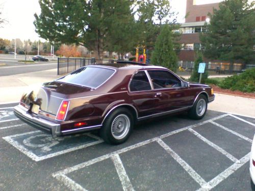 1988 lincoln lsc mark vii