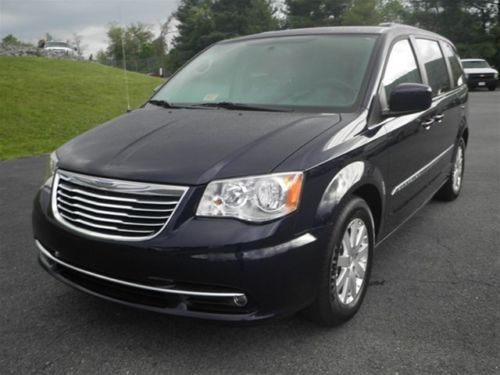 Pre-owned chrysler mini van excellent condition low miles blue