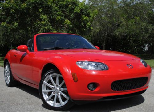 2008 mazda mx-5 miata sport convertible 2.0l 4cyl, aut trans, cloth, no reserve