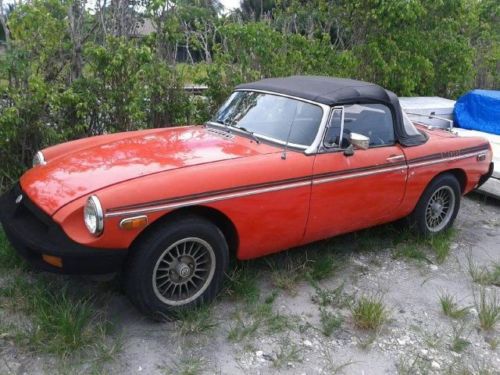 1979 mgb barn find all original needs restoration classic collectors car