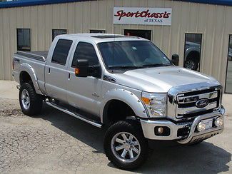 2012 ford f250 sd fx4 radx4 crew lariat ultimate pkg lifted 35s diesel reduced!!