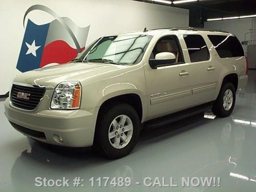 2014 gmc yukon xl slt 8pass htd leather rear cam 27k mi texas direct auto