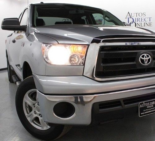 We finance 2011 toyota tundra doublecab 4wd 1 owner clean carfax rnngbrds wrrnty