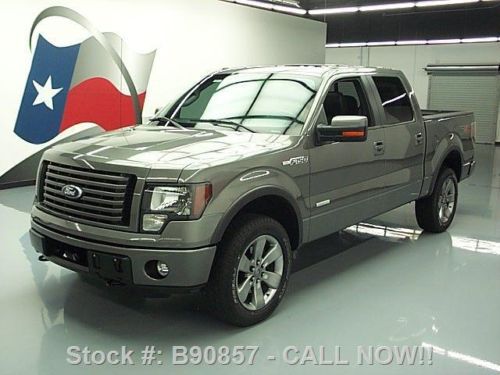 2011 ford f-150 fx4 crew ecoboost 4x4 leather sunroof texas direct auto