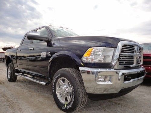 New 2012 longhorn crew cab 4x4 4wd cummins diesel dodge automatic free ship