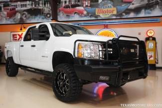 2011 chevrolet 2500 lt 4x4 custom wheels new tires duramax diesel loaded call