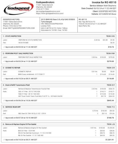 2015 bmw m3 executive pkg $79k msrp