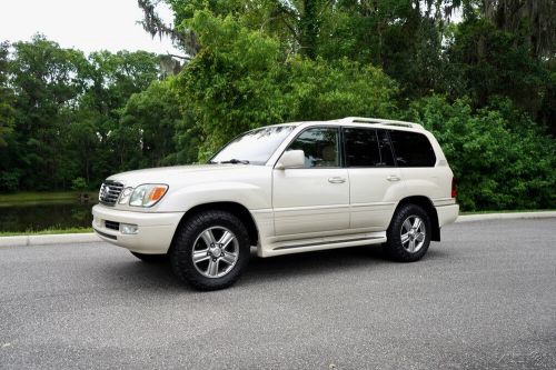 2006 lexus lx low 108k mile southwestern lx470 clean carfax rare sand dollar