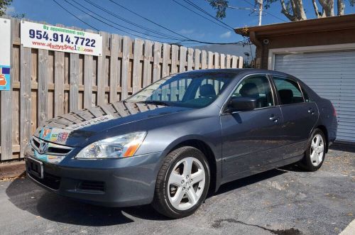 2007 honda accord ex l v 6 w/navi 4dr sedan (3l v6 6m)