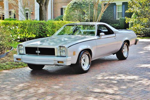 Simply beautiful 1977 chevrolet elcamino ss built 350 swivel bucket seats sweet