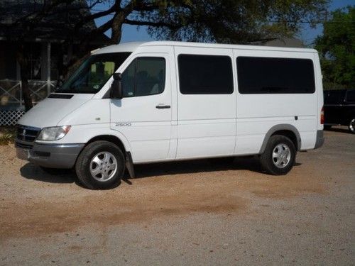 2006 dodge sprinter wagon 2500 diesel rear a/c!