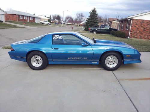 85 z-28 iroc drag car