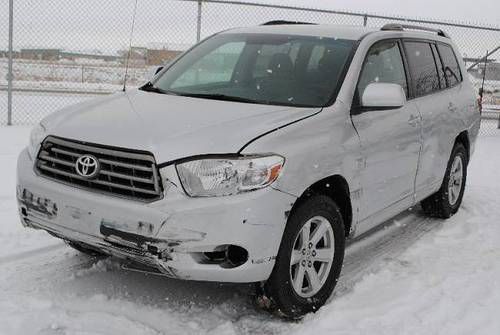 2010 toyota highlander damadge repairable rebuilder only 82k miles runs!!