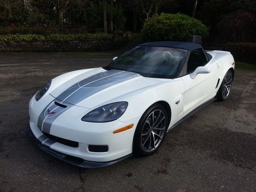 2013 chevrolet corvette 60 anniversary 427 convertible 6-speed manual