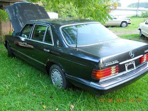 1987 mercedes benz 300sdl 4 door hardtop