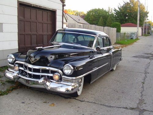 1952 black fleetwood cadillic