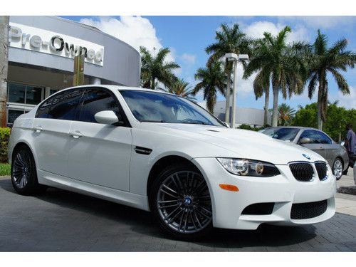 2009 bmw m3 sedan,1 owner,clean carfax,m double clutch,technology,florida car!!!