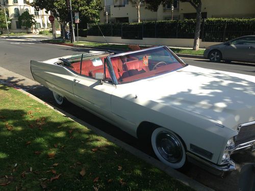 Classic cadillac deville convertible 1968